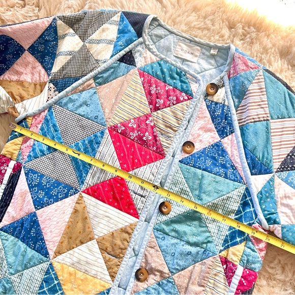 💋Dôen‘Sedona’ Quilted Jacket EUC XS/S Last Chance💋 - Picture 9 of 15